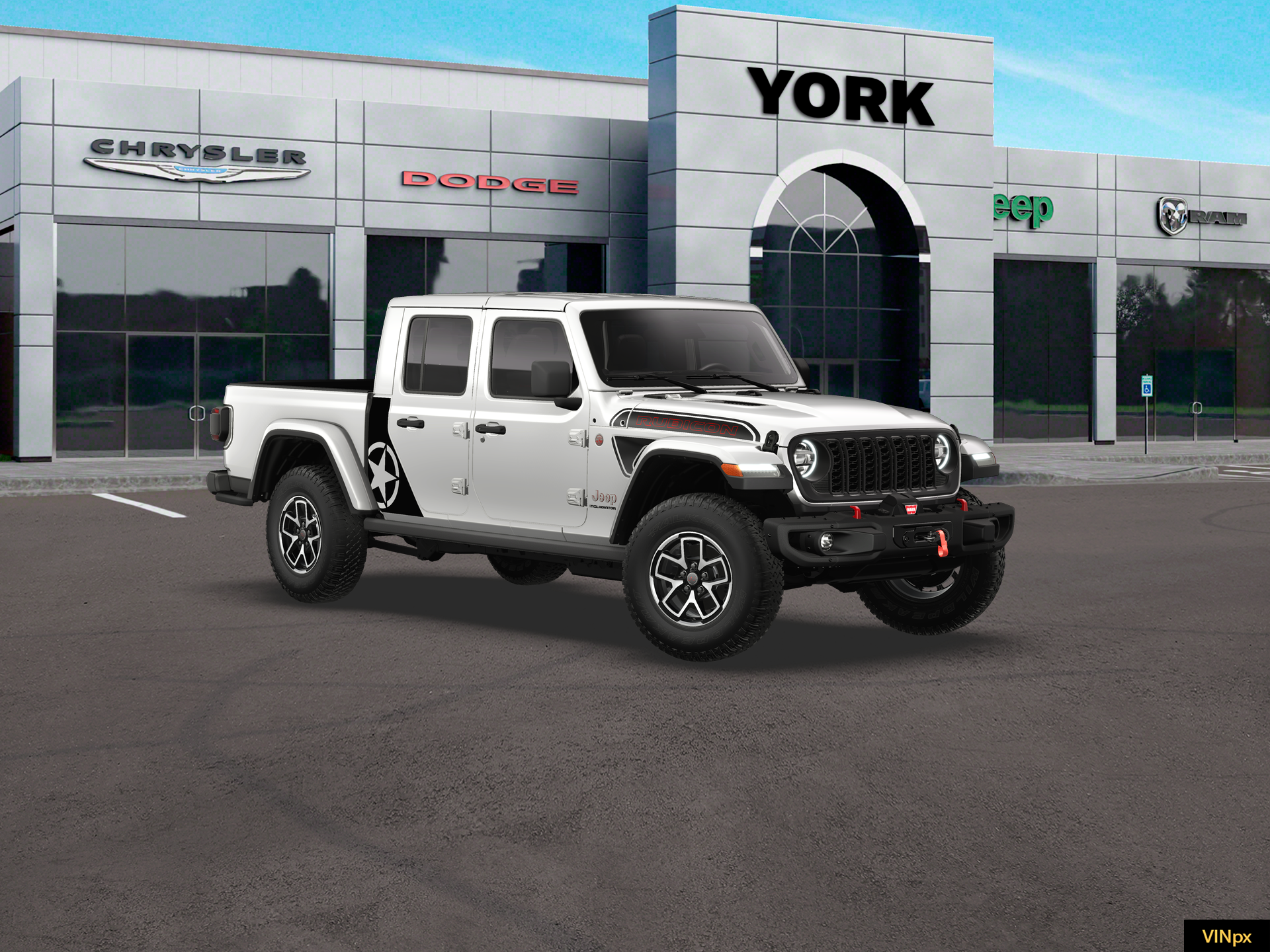 New 2026 Bright White Clear-Coat Exterior Paint Jeep  image 23