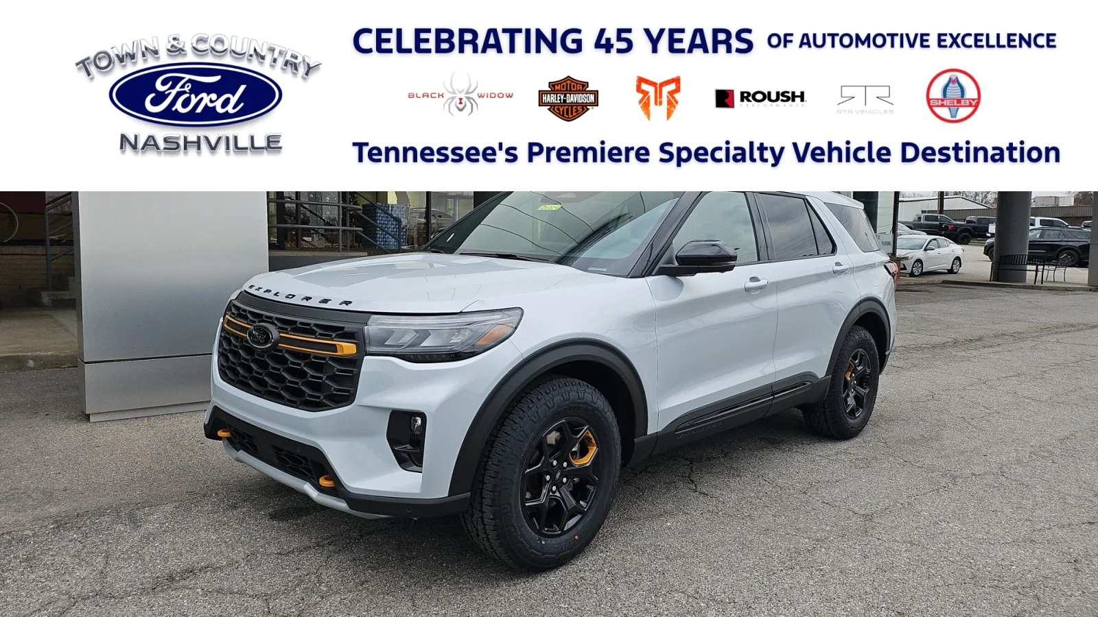 New 2026 Space White Metallic Ford Tremor AWD image 1