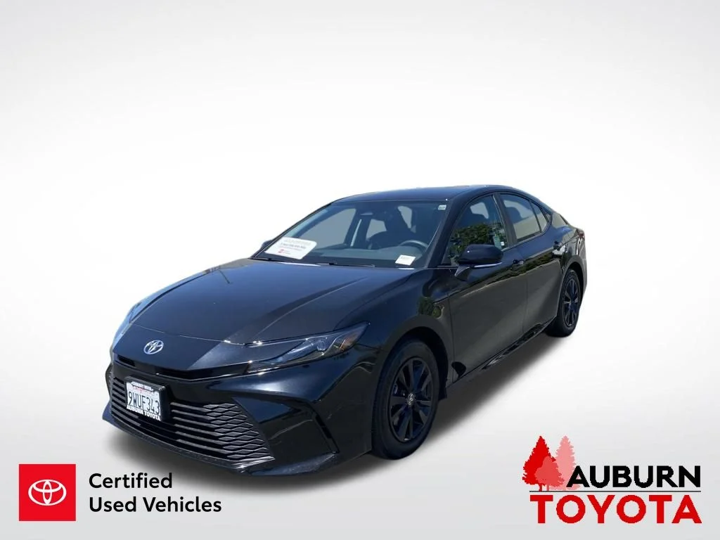 Certified Used 2026 Midnight Black Metallic Toyota LE image 4