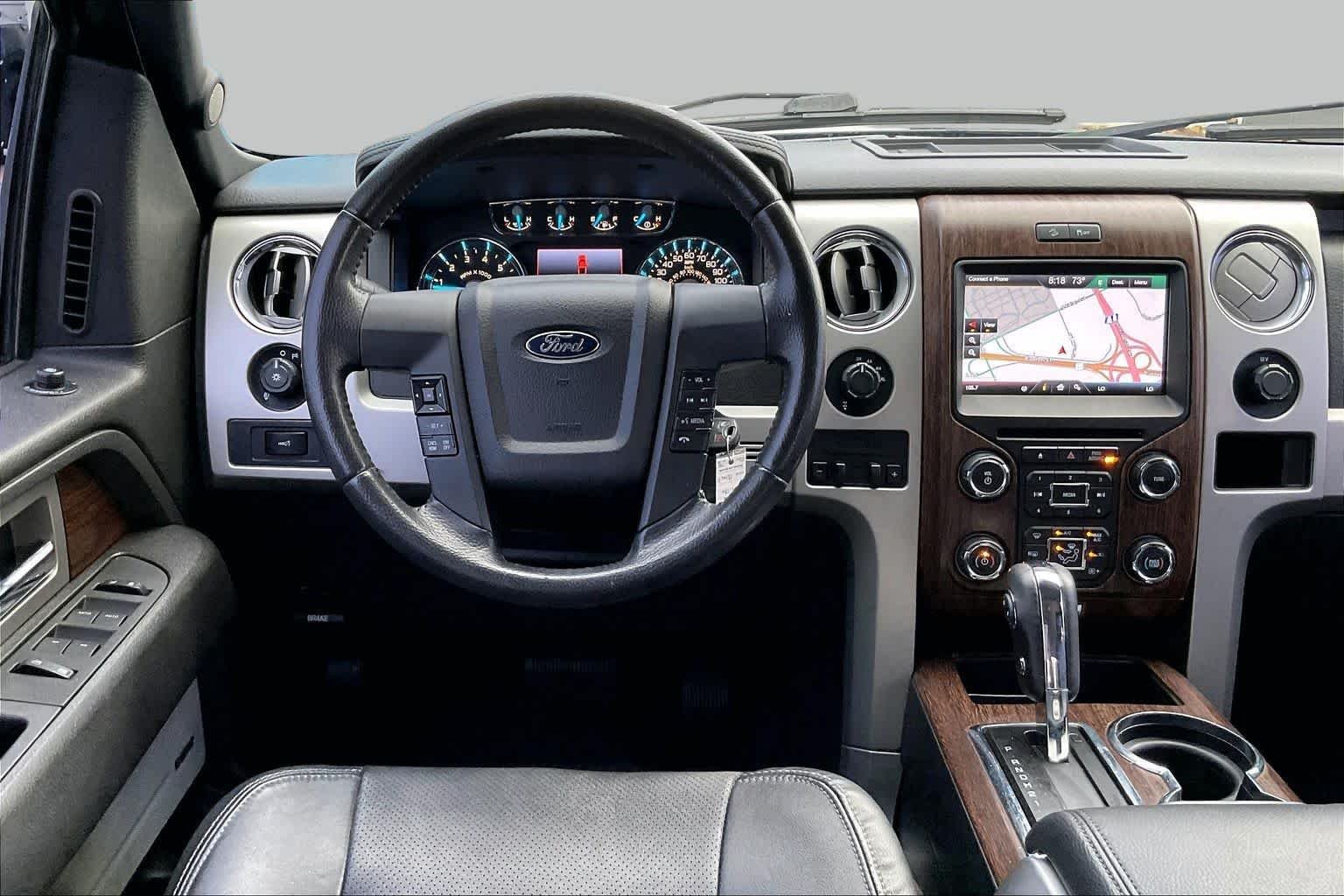 Used 2014 Tuxedo Black Metallic Ford Lariat image 7