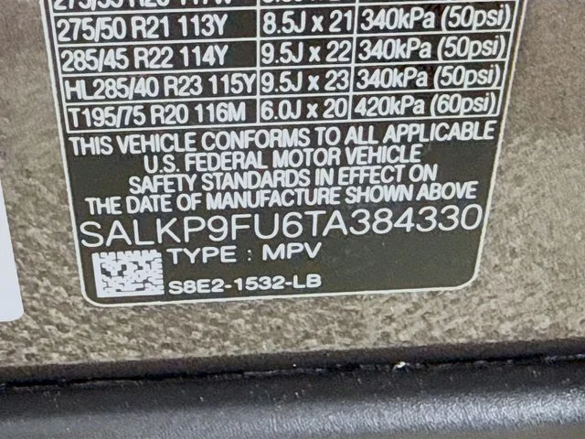 New 2026 Charente Grey Prem Met Land Rover SE image 34