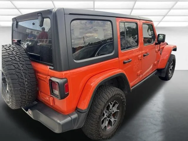 Used 2019 Orange Jeep Unlimited Rubicon image 8