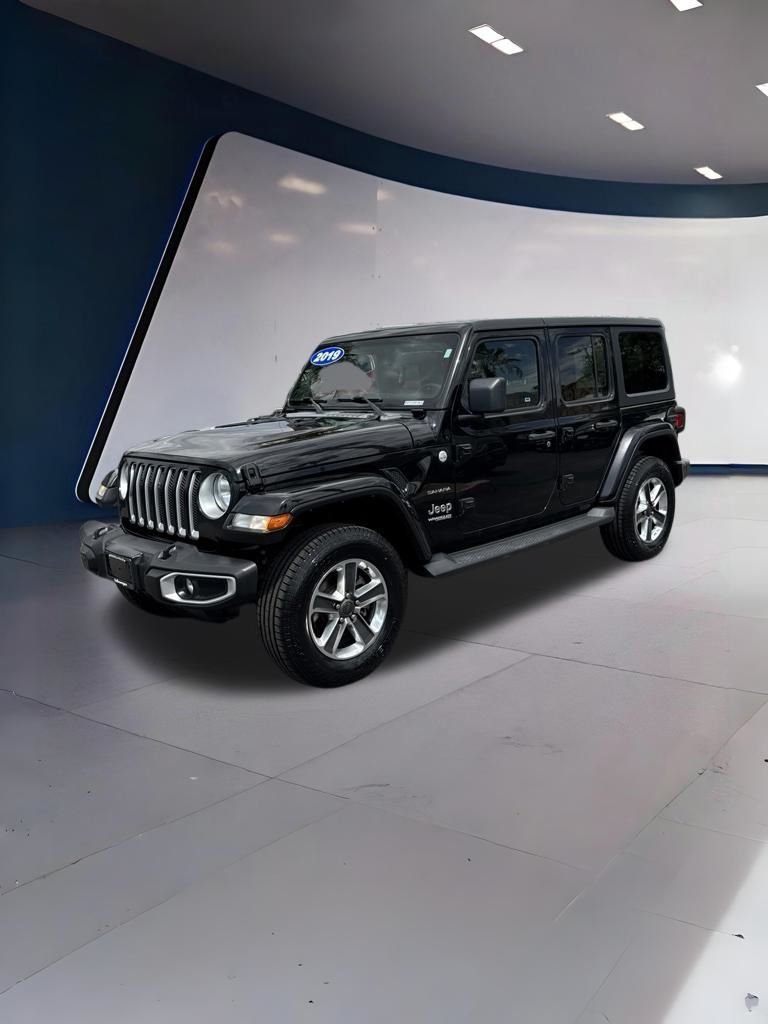 Used 2019 Black Jeep Unlimited Sahara image 5