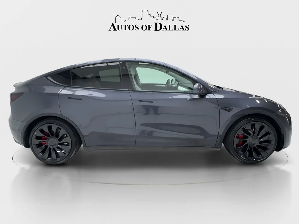 Used 2022 Gray Tesla Performance image 6