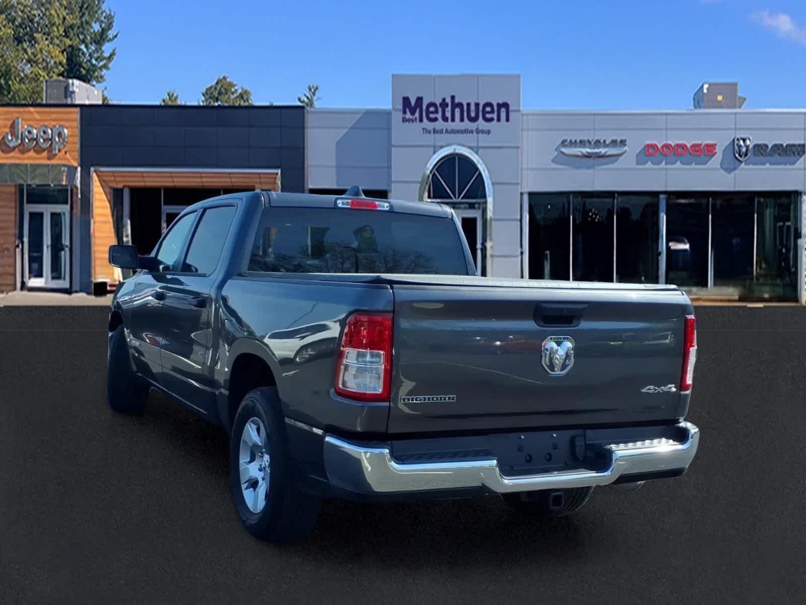 Used 2023 Granite Crystal Metallic Clearcoat Ram Big Horn image 7
