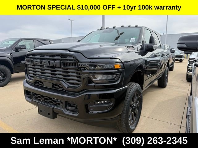 New 2026 Diamond Black Crystal Pearl-Coat Exterior Paint Ram Big Horn image 3