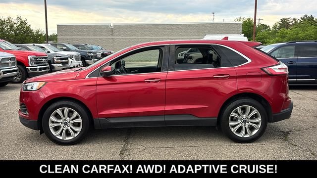 Used 2020 Rapid Red Metallic Tinted Clearcoat Ford Titanium image 4