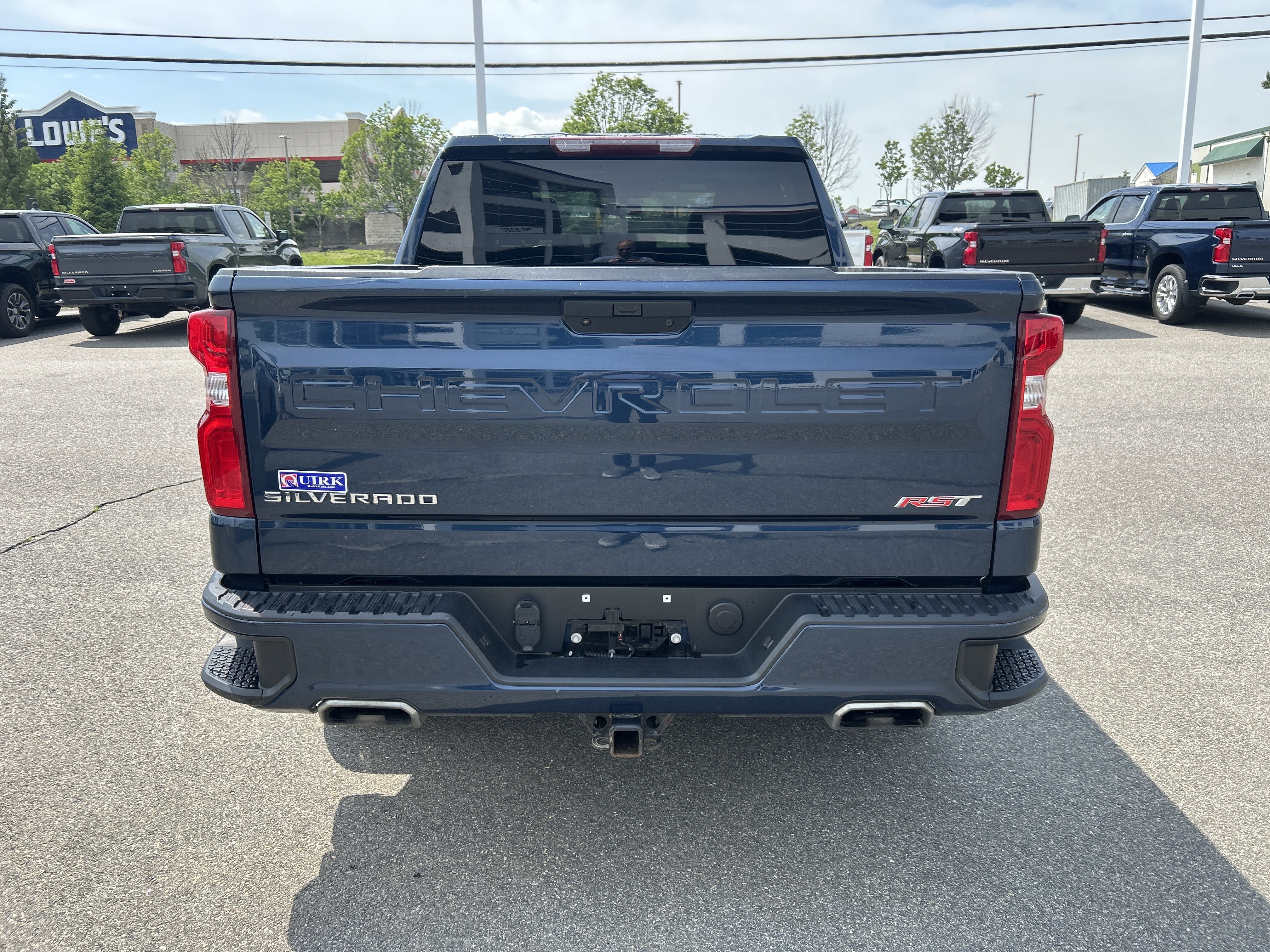 Used 2021 Northsky Blue Metallic Chevrolet RST image 4