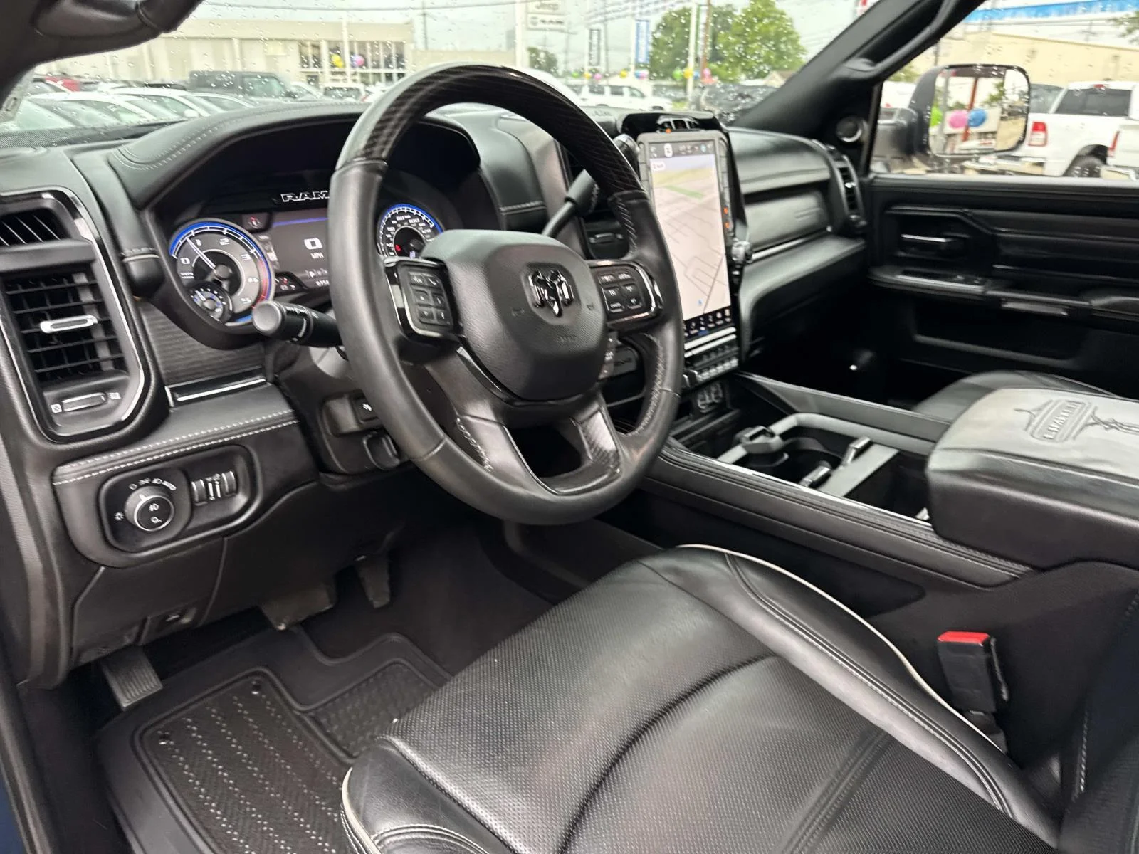 Used 2022 Patriot Blue Pearlcoat Ram Limited image 17