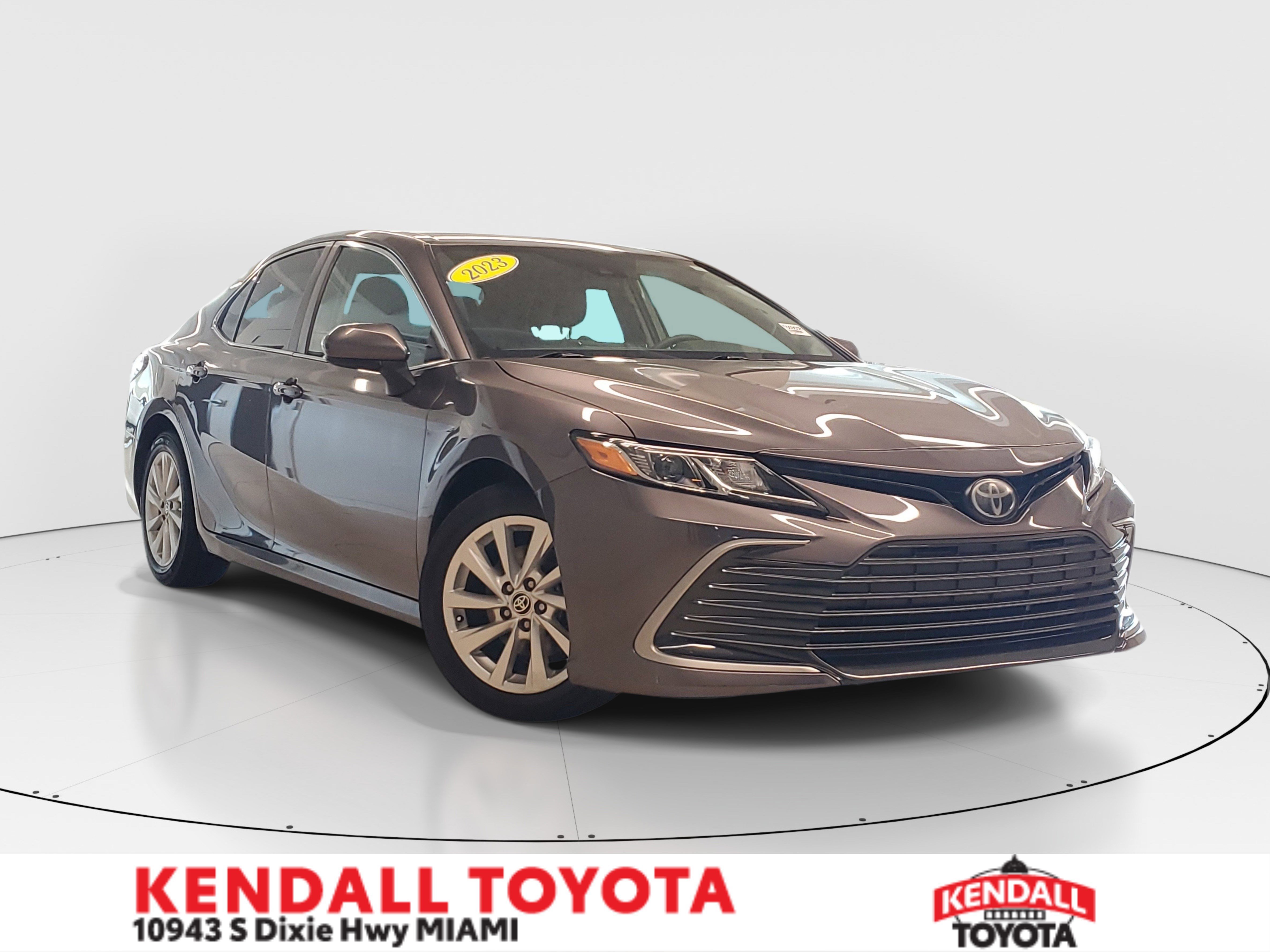 Used 2023 Predawn Gray Mica Toyota LE image 1