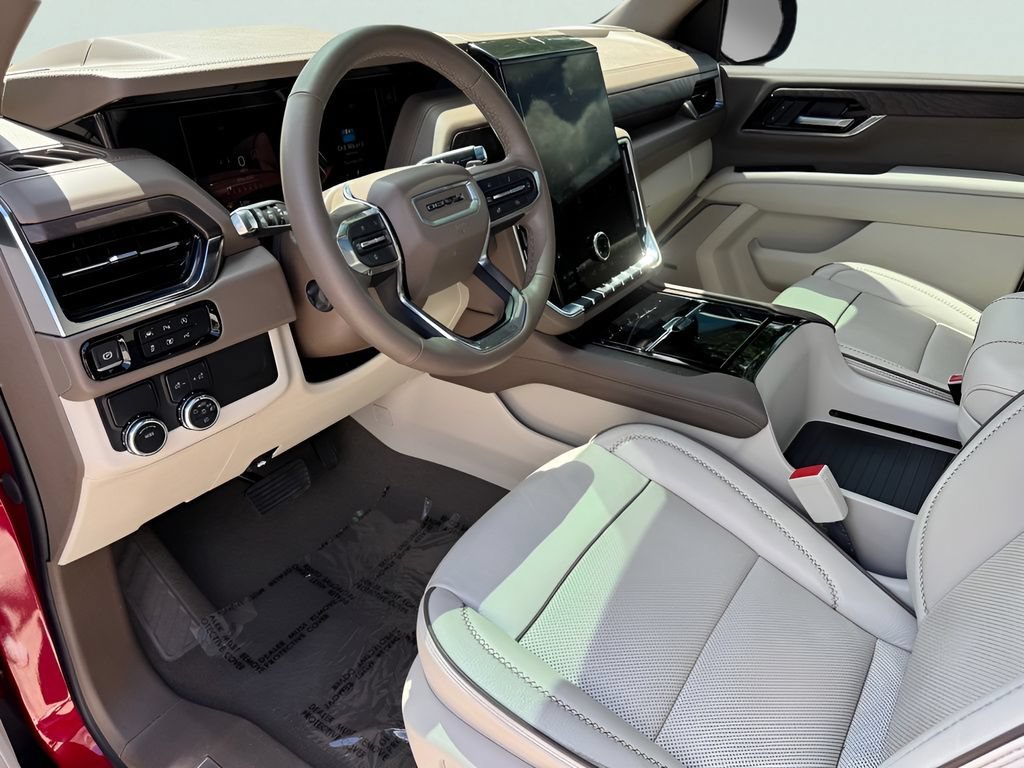 Used 2025 Volcanic Red Tintcoat GMC Denali image 10