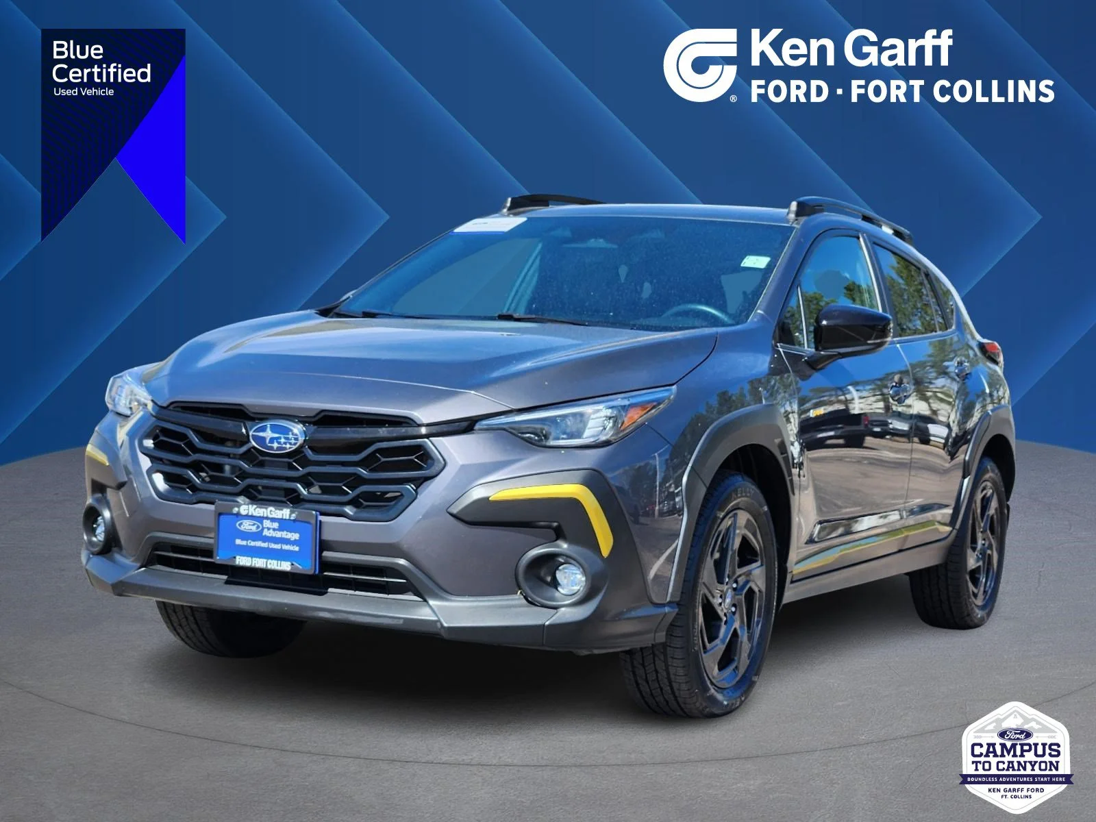 Certified Used 2024 Magnetite Gray Pearl Subaru Sport image 1