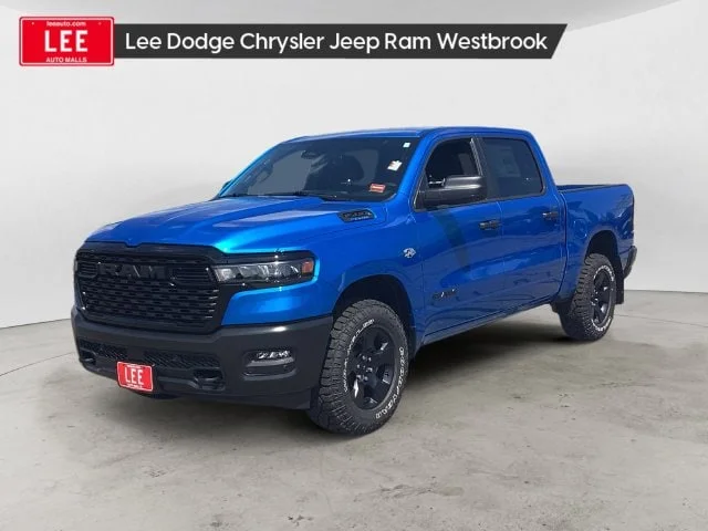 New 2026 Blue Pearl Ram WARLOCK CREW CAB 4X4 5