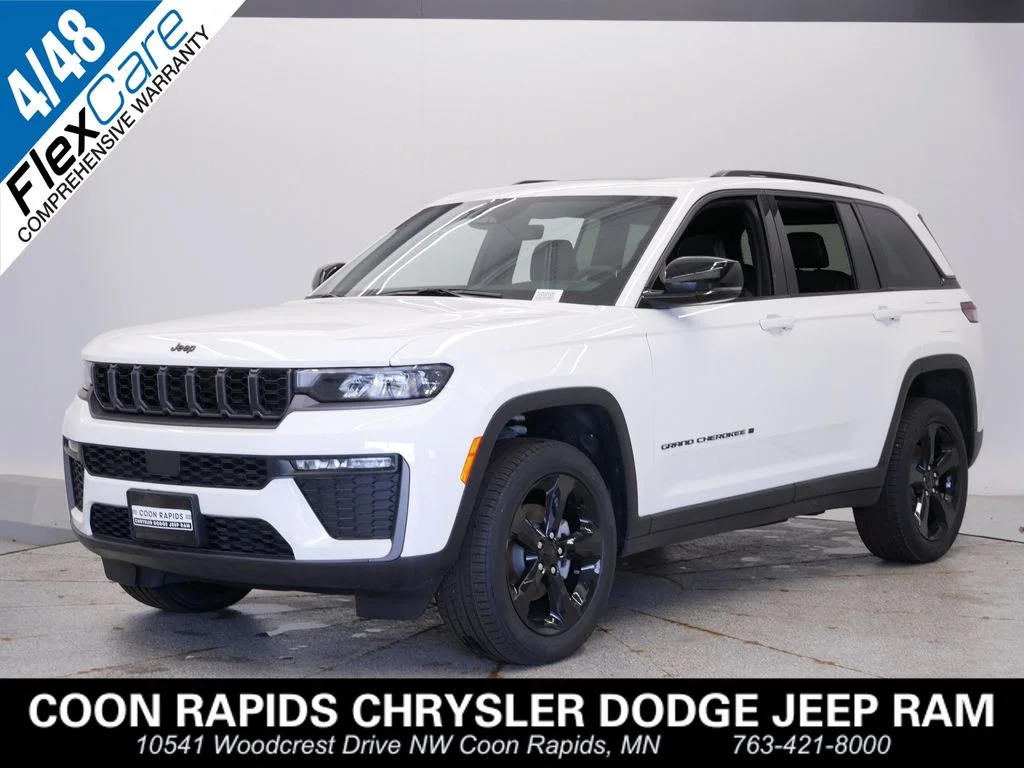 New 2026 Bright White Clearcoat Jeep Limited image 1