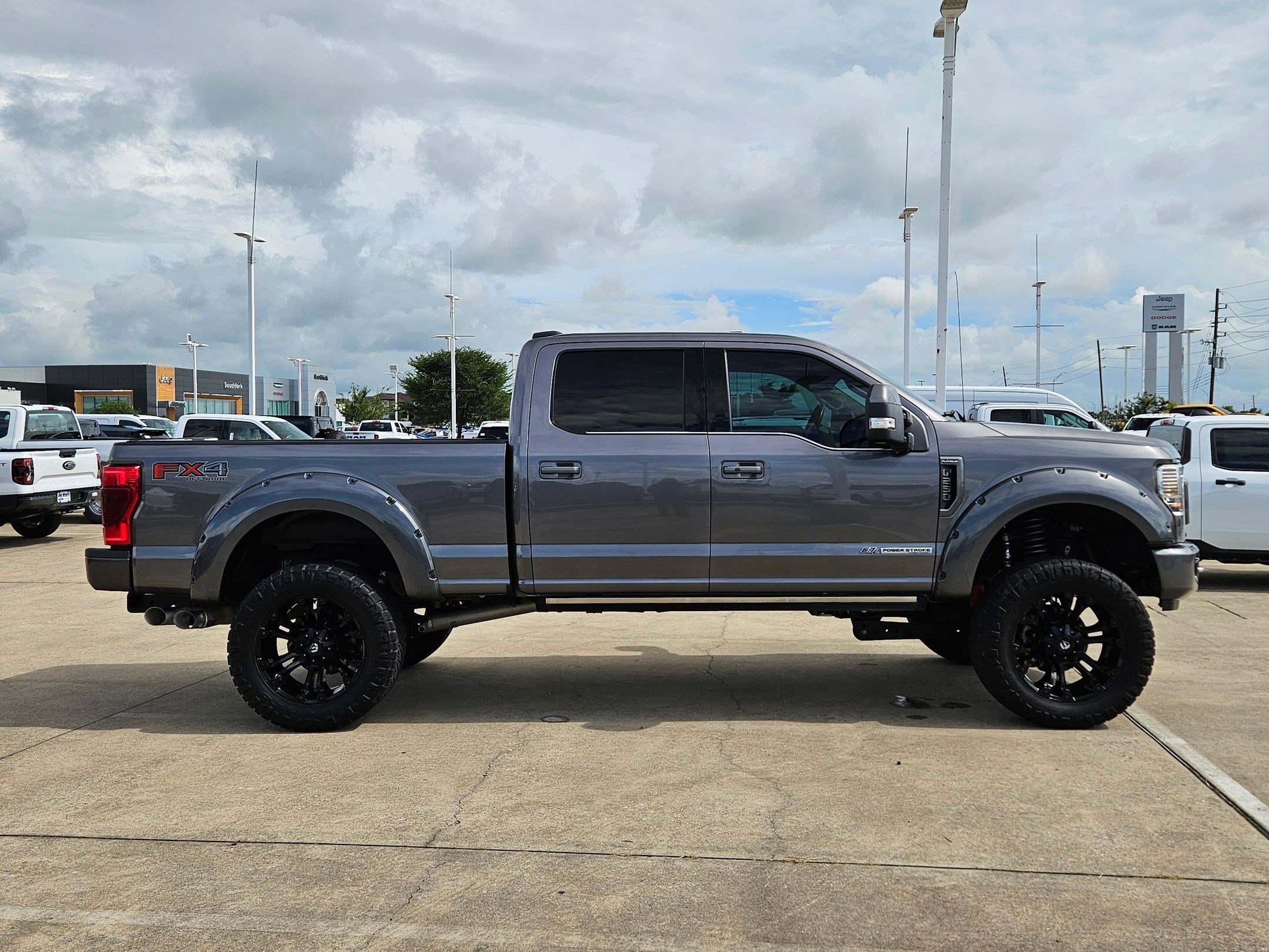 Used 2021 Carbonized Gray Metallic Ford Platinum image 2