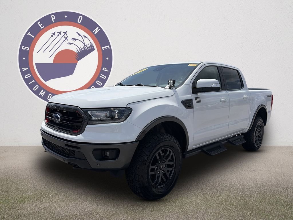 Certified Used 2021 Oxford White Ford Lariat image 2