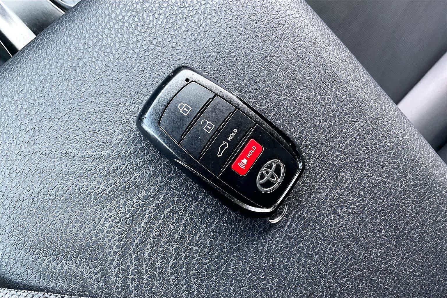 Used 2025 Midnight Black Metallic Toyota SE image 13