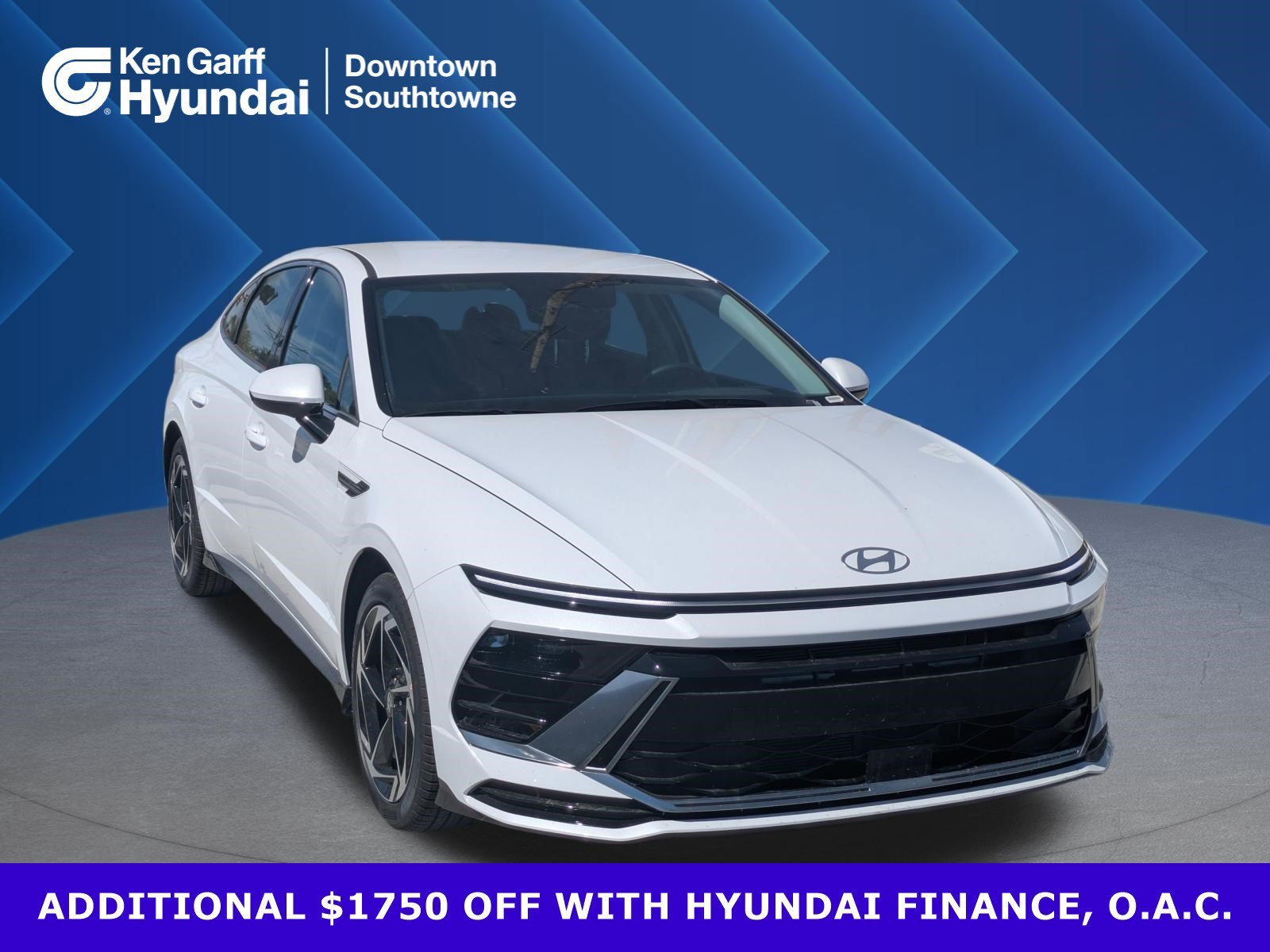 New 2026 Serenity White Hyundai SEL Sport image 1
