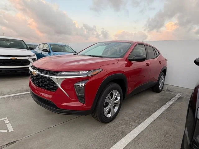 New 2026 Apex Red Chevrolet LS image 3