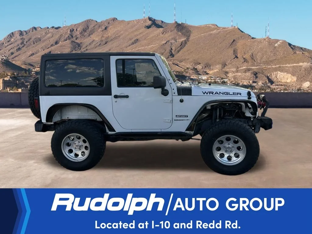 Used 2012 Bright White Jeep Sport image 6