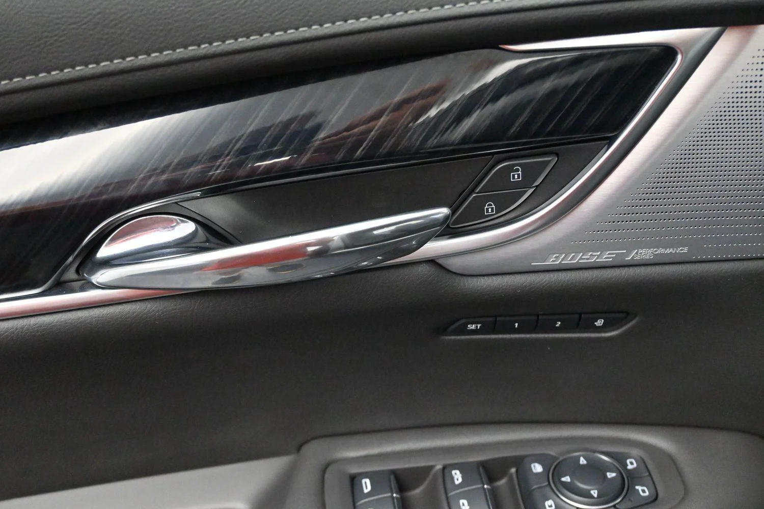 Used 2024 Argent Silver Metallic Cadillac Premium Luxury image 13