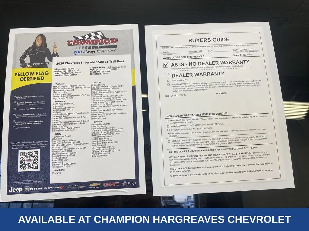 Used 2020 Shadow Gray Metallic Chevrolet LT Trail Boss image 43