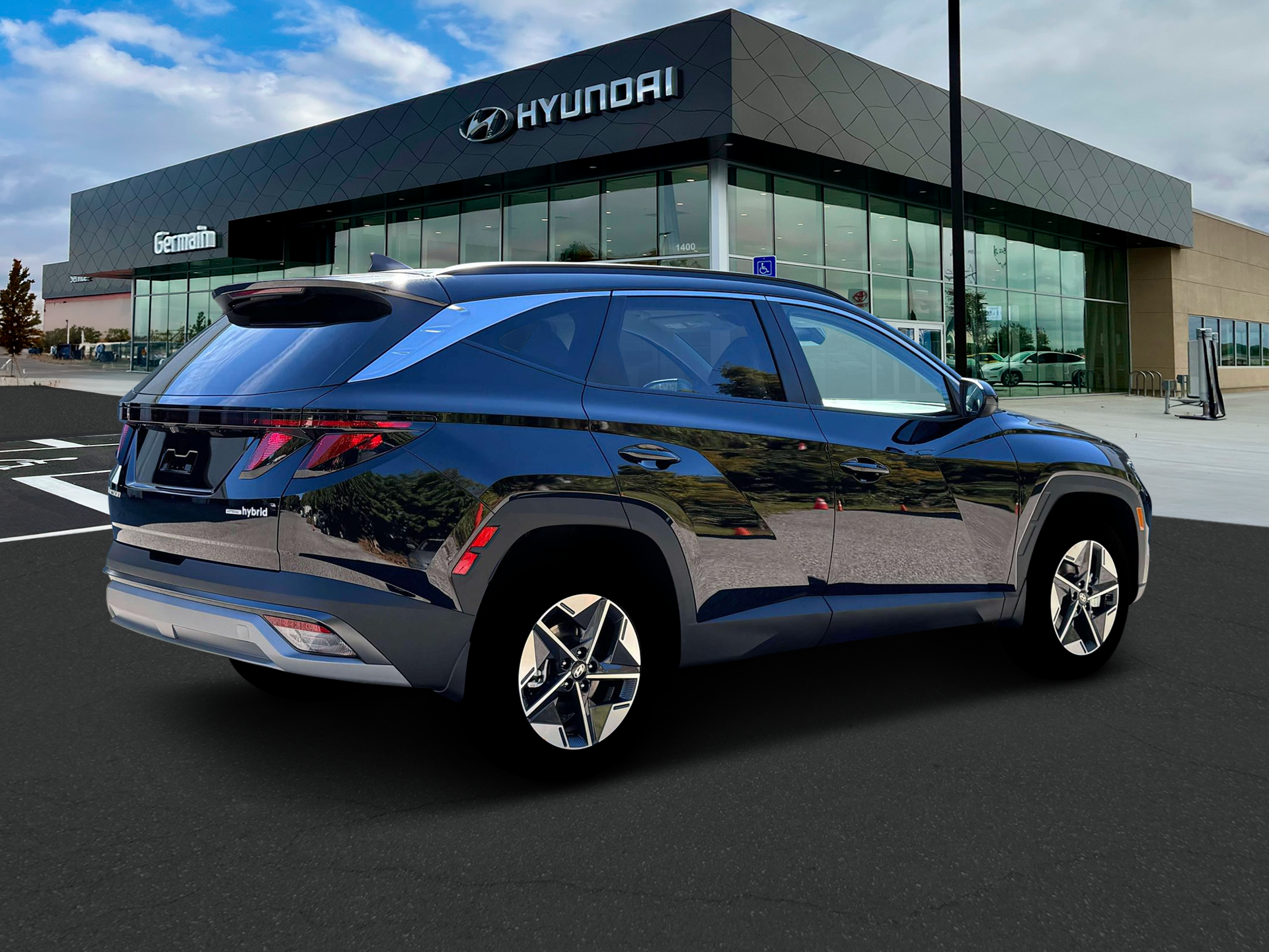 New 2026 Ash Black Hyundai SEL AWD image 8
