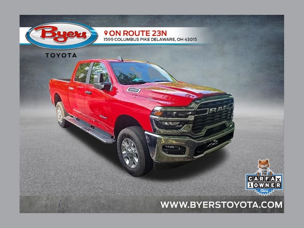 Used 2026 Flame Red Clearcoat Ram Big Horn image 1