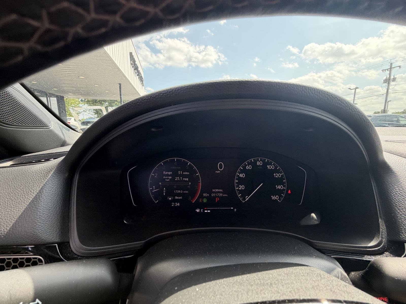 Used 2025 Meteorite Gray Metallic Honda Sport image 13