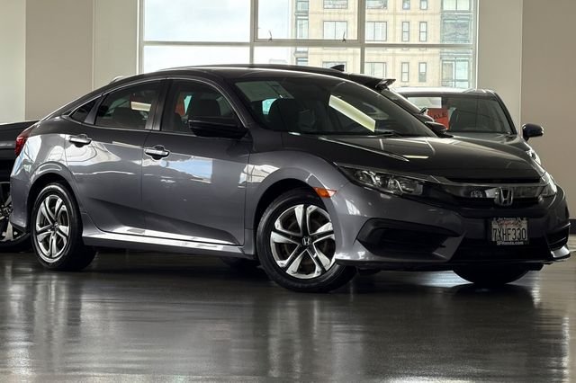 Used 2017 Honda Civic LX with VIN 19XFC2F5XHE212312 for sale in San Francisco, CA