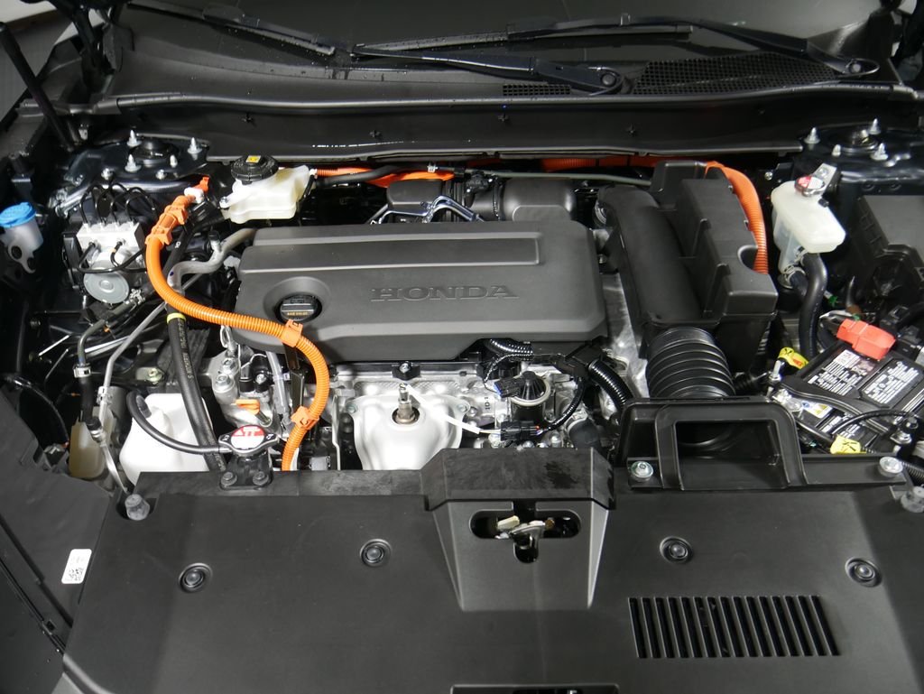 New 2026 Meteorite Gray Metallic Honda AWD Sport-L Hybrid image 3