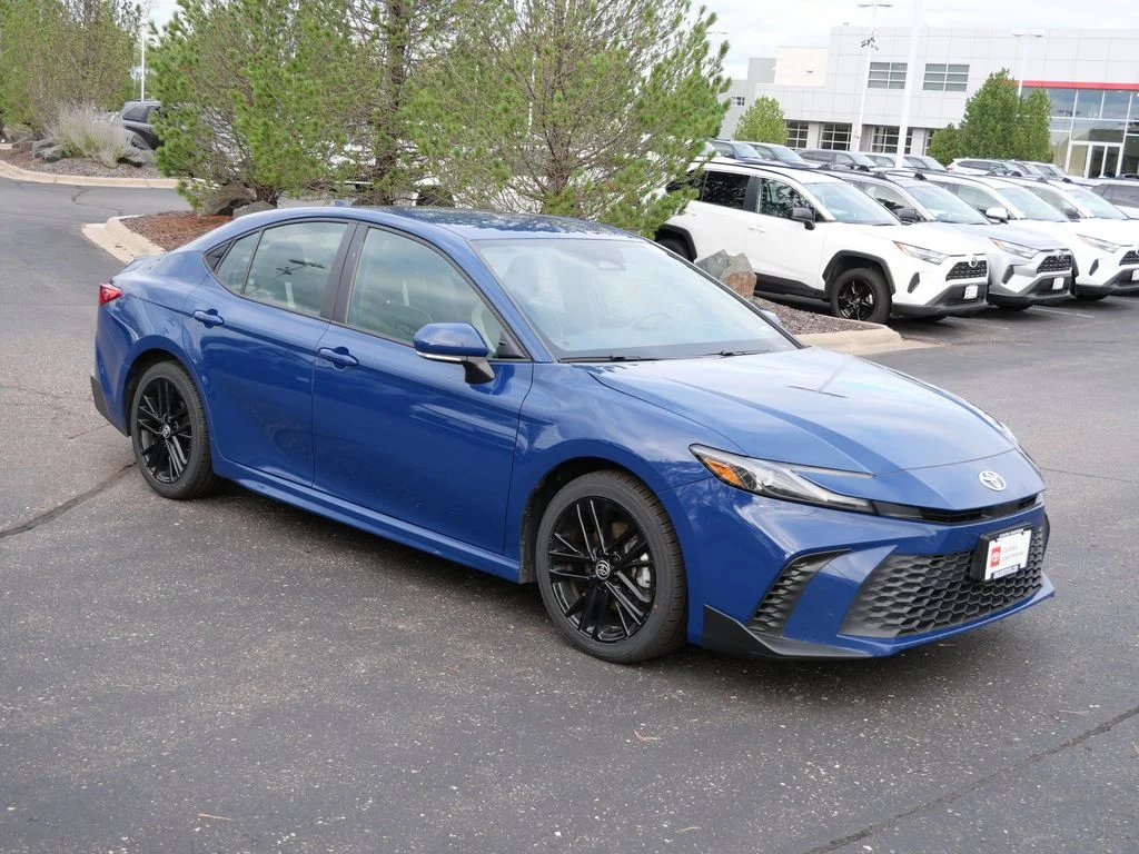 Certified 2025 Toyota Camry SE with VIN 4T1DAACK2SU085688 for sale in Minneapolis, Minnesota