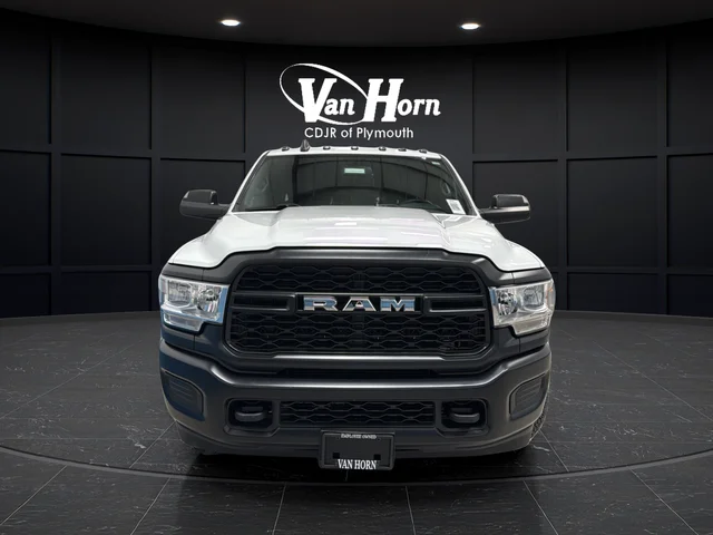 Used 2022 Bright White Clearcoat Ram Tradesman image 2