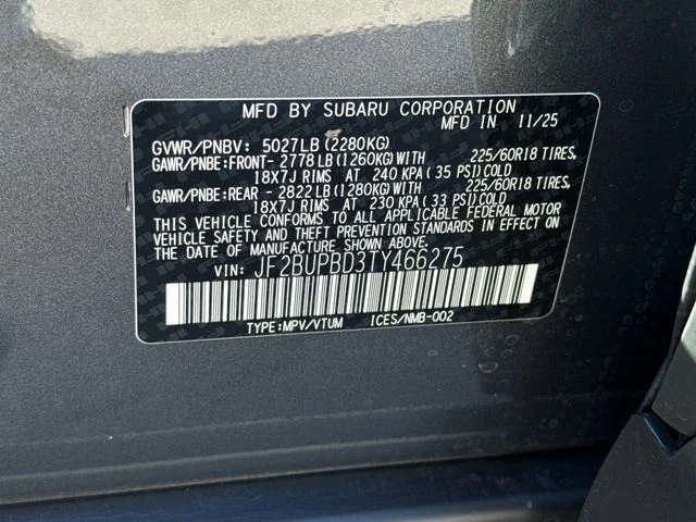 2026 Subaru Outback Premium - Photo 38