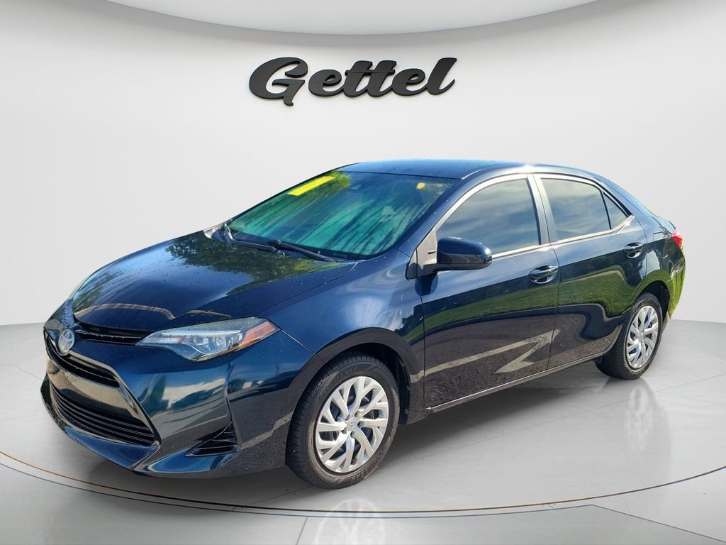 Used 2018 Blue Toyota LE image 1