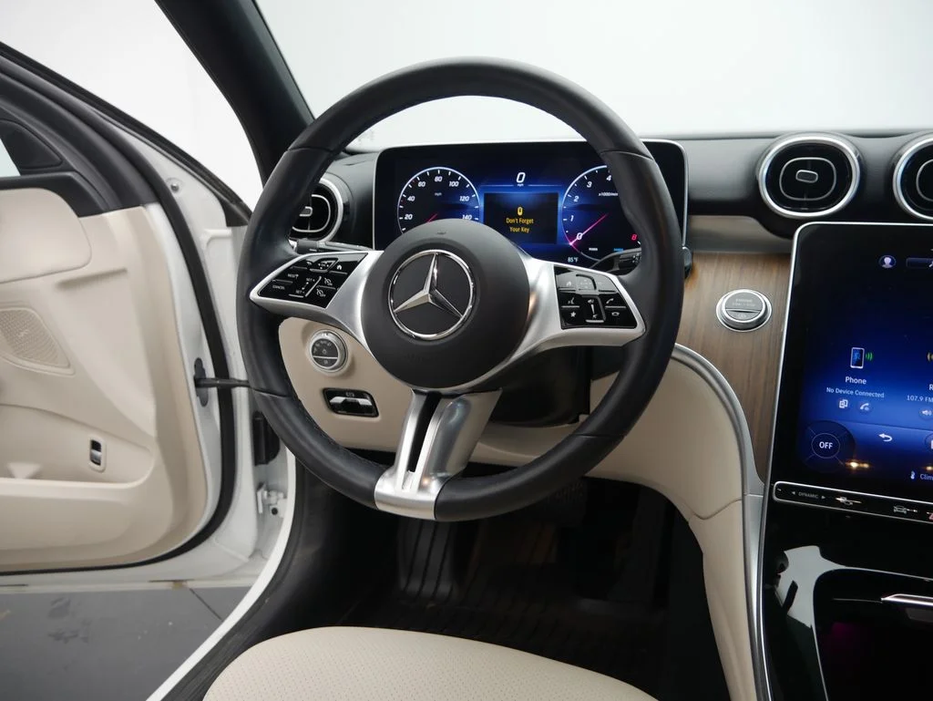 Certified Used 2023 Polar White Mercedes-Benz C 300 image 30