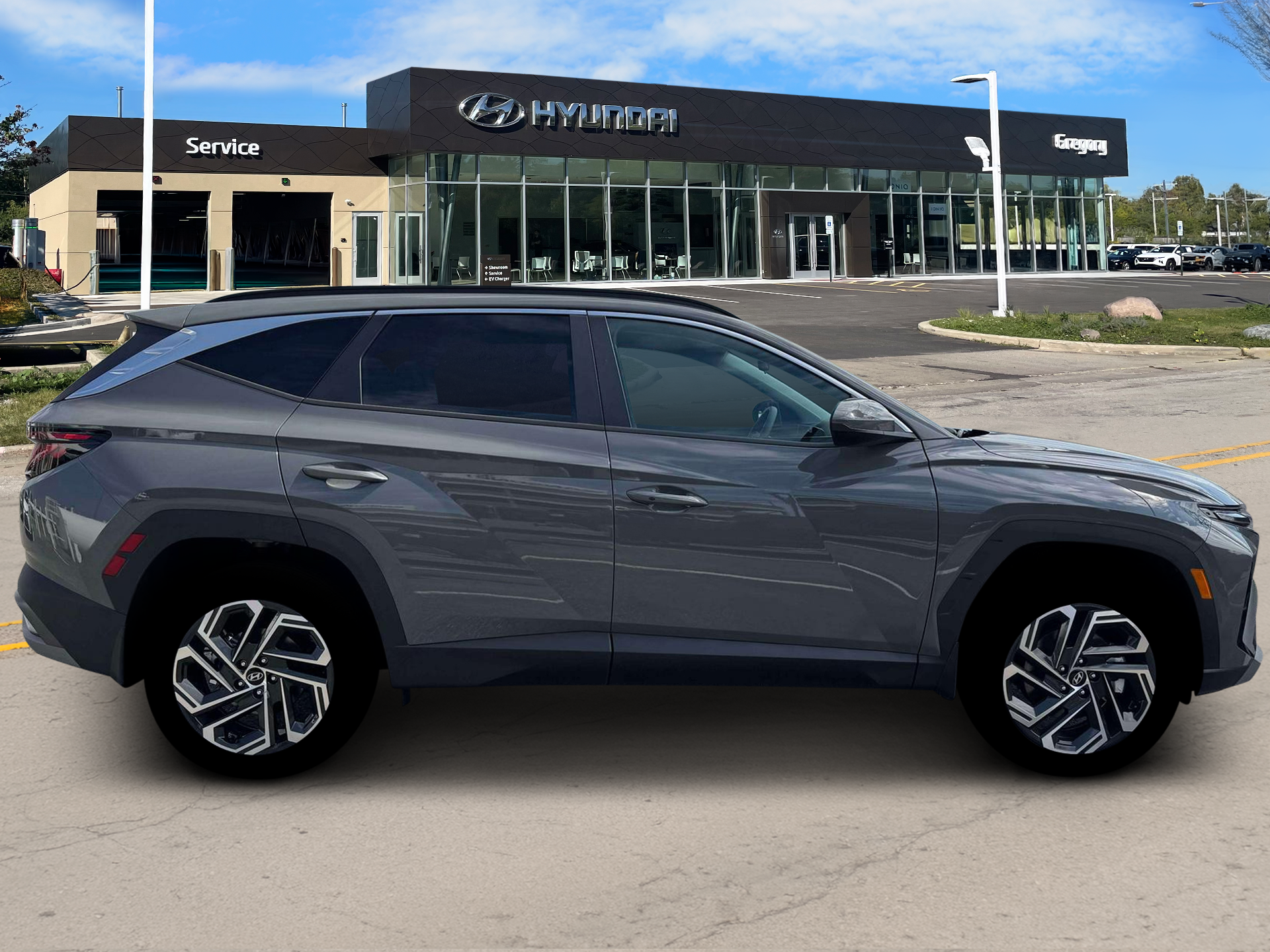 New 2026 Gray Hyundai SEL Plus AWD image 9