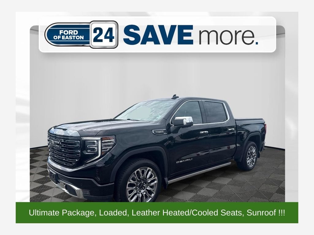 Used 2023 Black GMC Denali Ultimate image 1