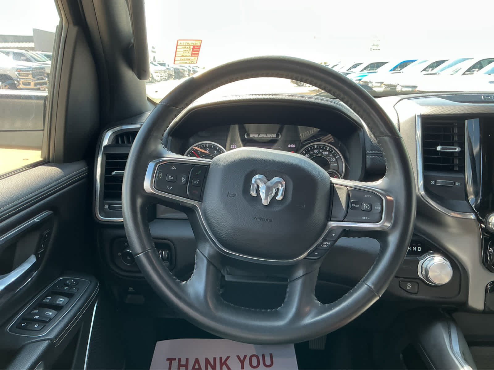 Used 2024 Bright White Clearcoat Ram Laramie image 24