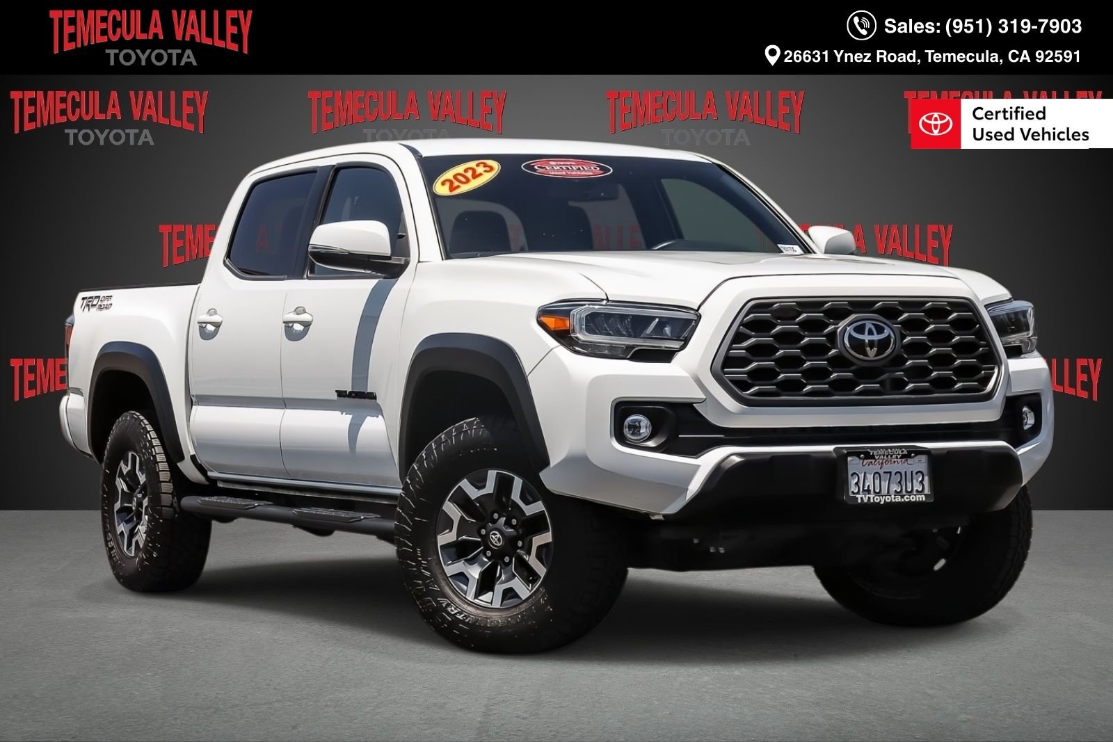 Certified Used 2023 Ice Toyota TRD Off-Road image 1