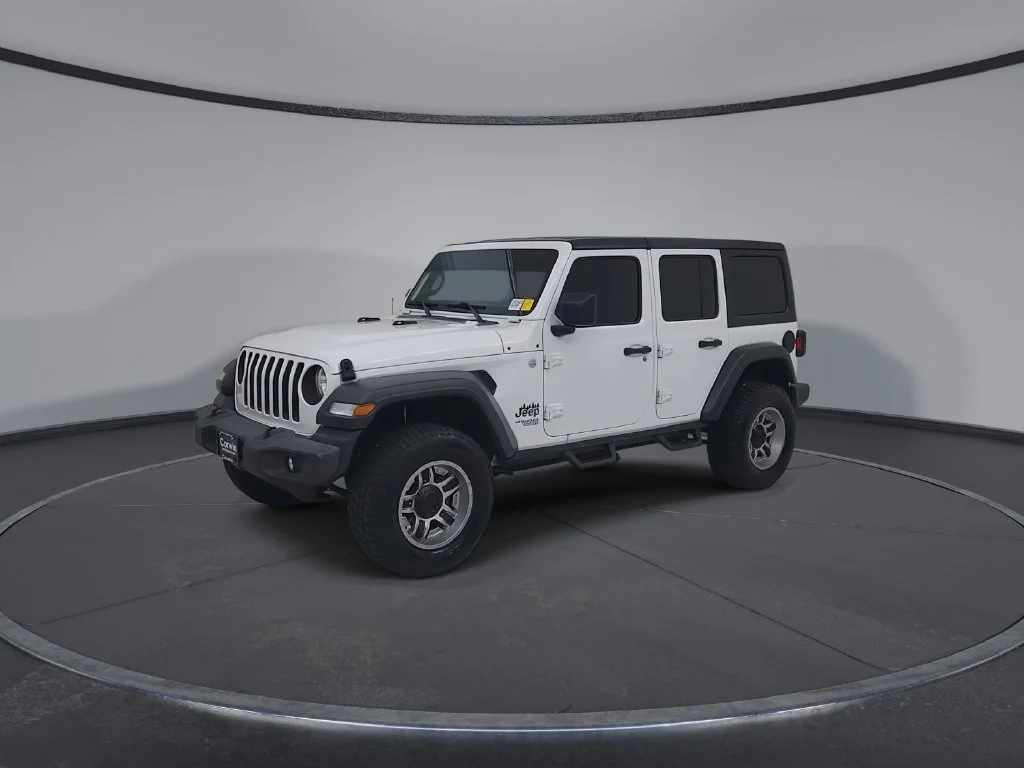 Certified Used 2018 White Jeep Unlimited Sport image 8