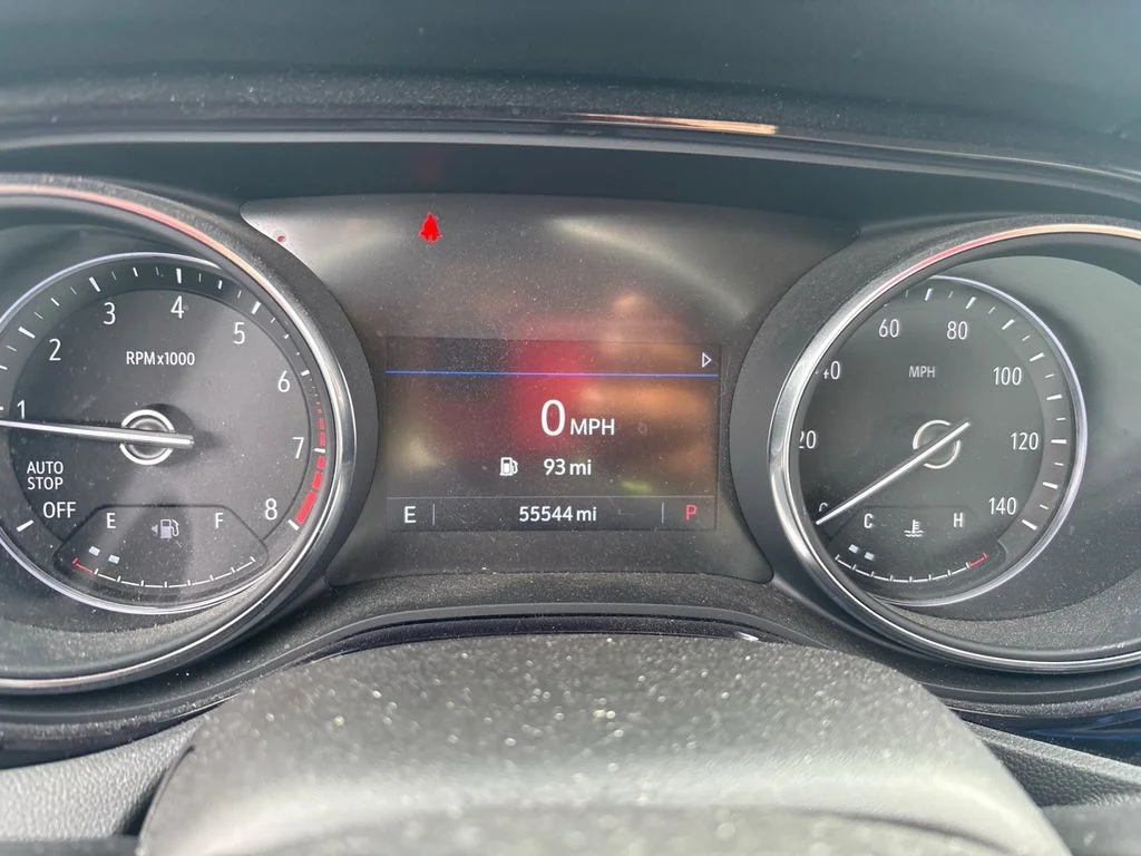 Used 2021 Blue Metallic Buick Preferred image 8