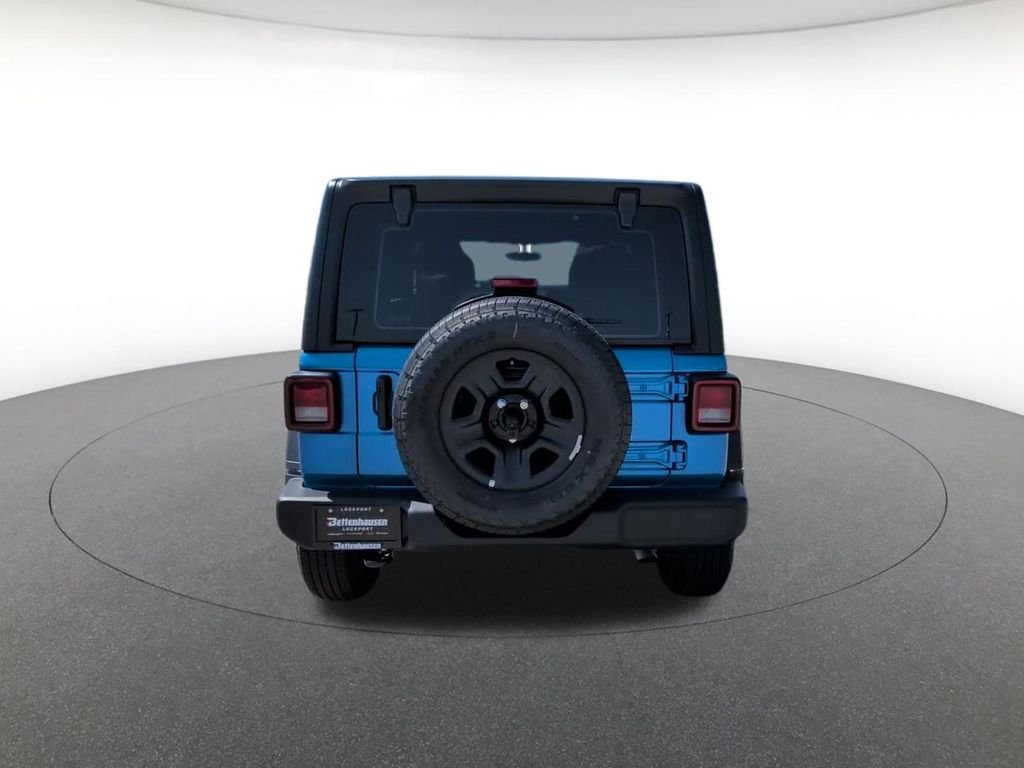 New 2026 Hydro Blue Pearl-Coat Exterior Paint Jeep Sport image 6