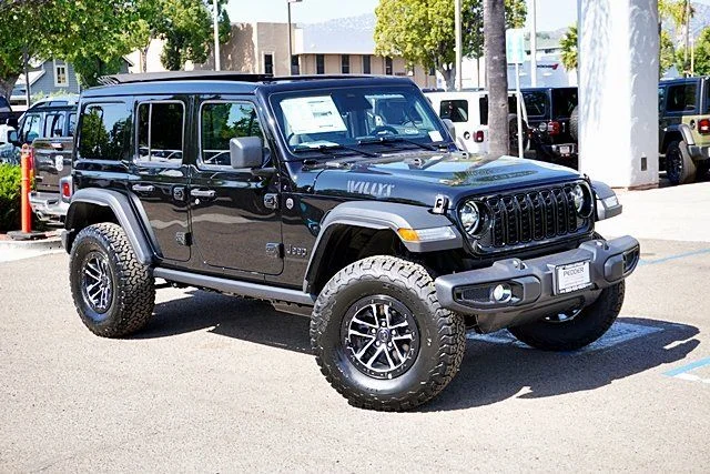 New 2026 Black Clear-Coat Exterior Paint Jeep Willys image 3
