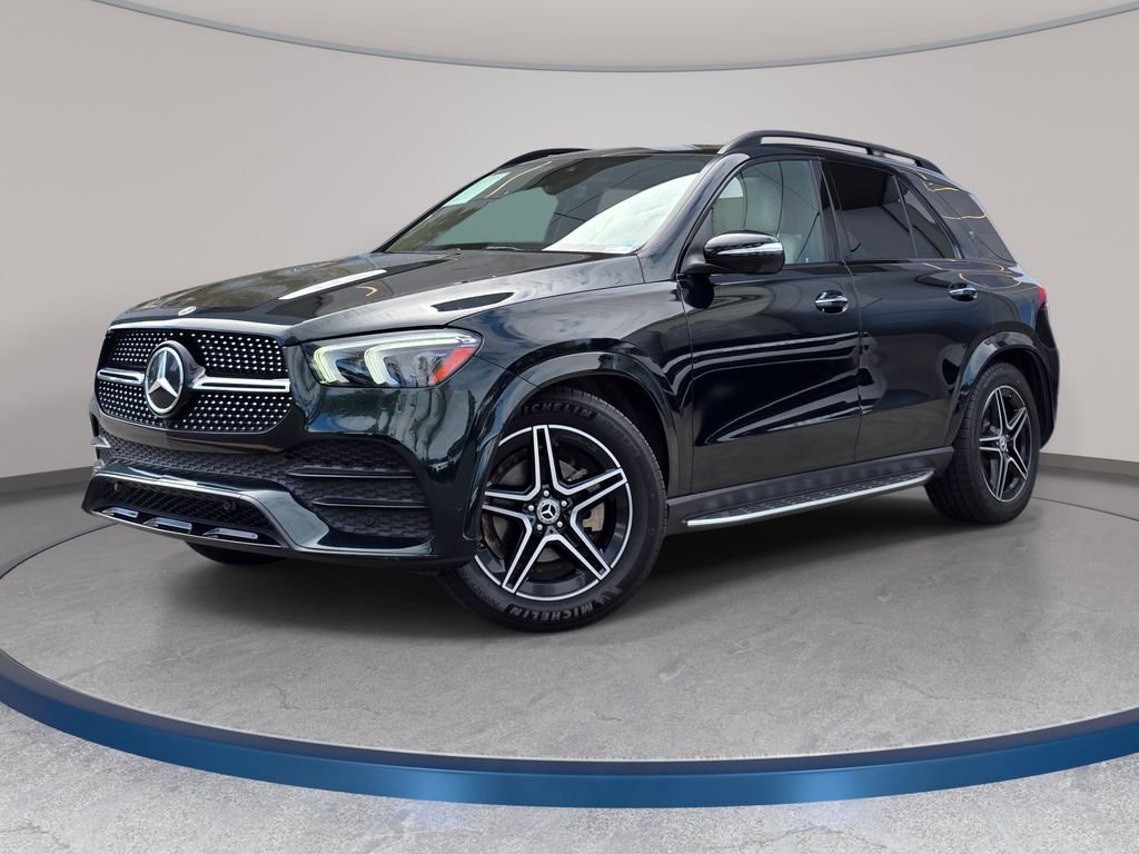 Used 2021 Green Mercedes-Benz GLE 350 image 1
