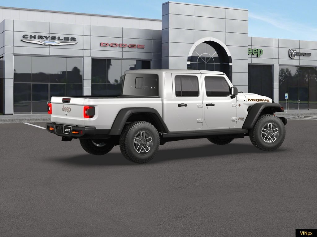 New 2026 Bright White Clear-Coat Exterior Paint Jeep Mojave image 8