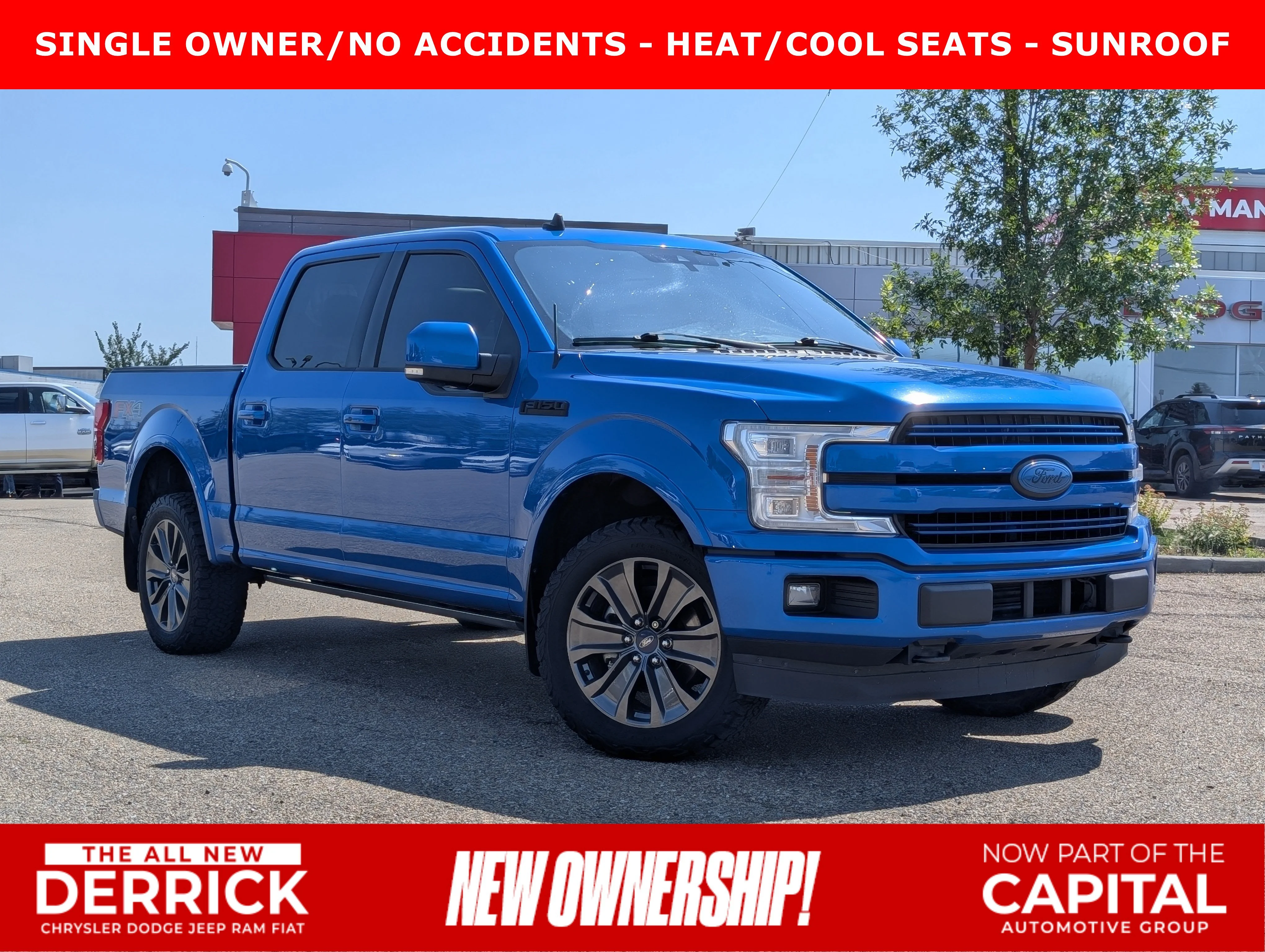 Used 2019 Blue Ford XL 4WD SuperCrew 5.5