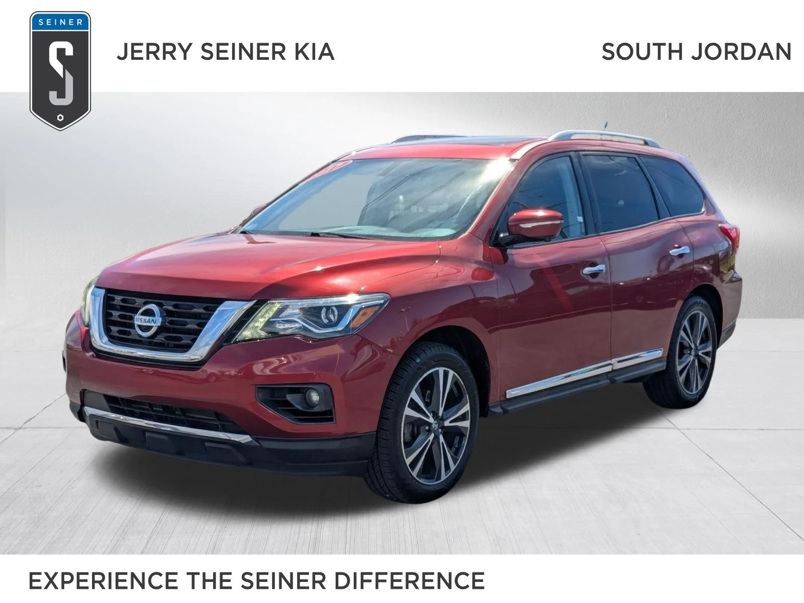 Used 2017 Cayenne Red Metallic Nissan Platinum image 1