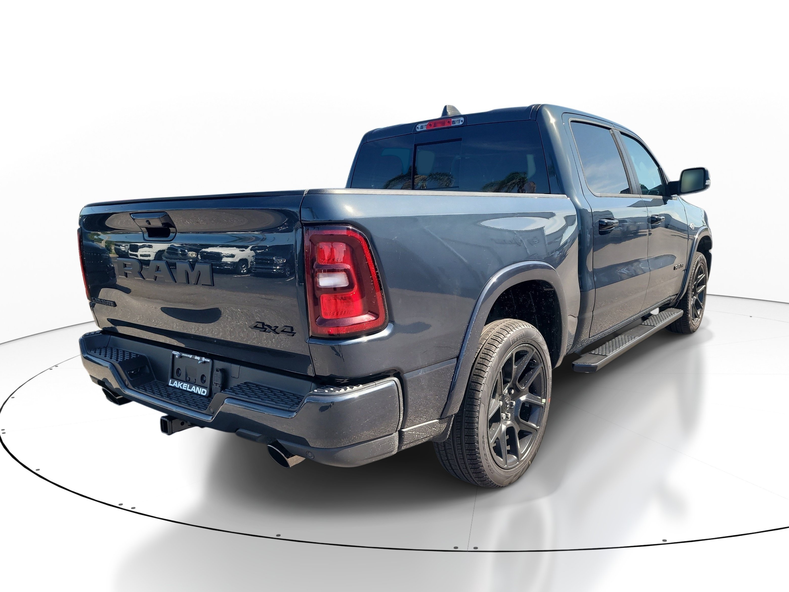 New 2026 Forged Blue Metallic Exterior Paint RAM Laramie image 6