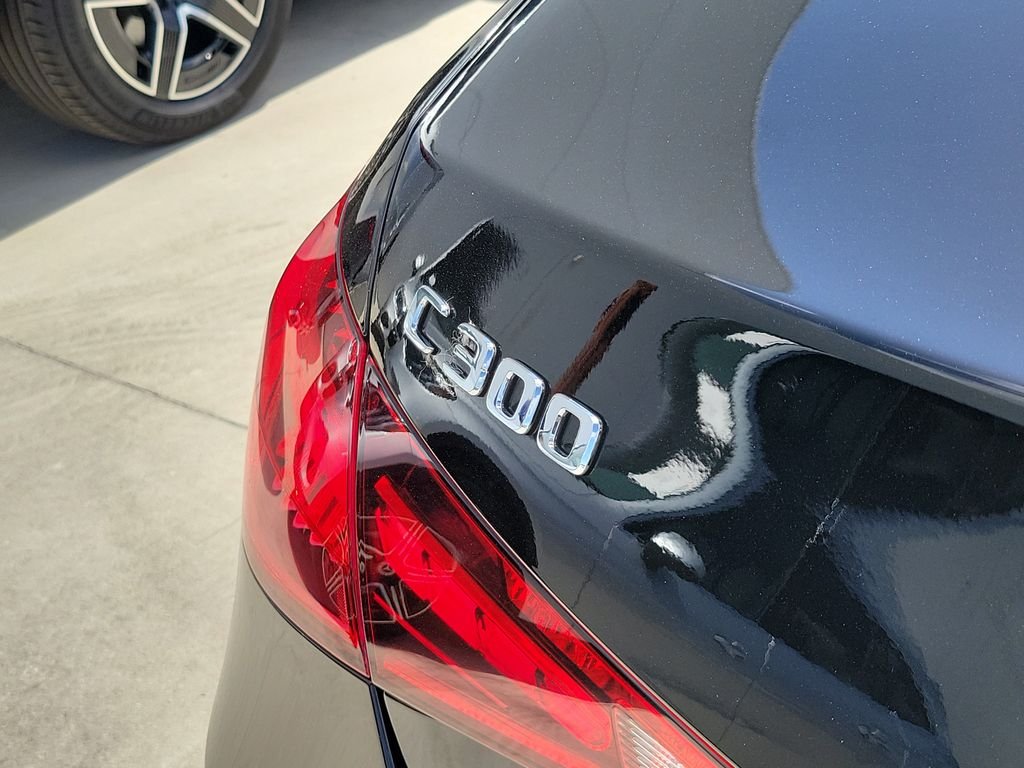 Certified Used 2022 Black Mercedes-Benz C 300 image 8
